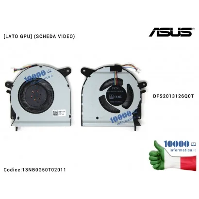 13NB0G50T02011 Ventola di Raffreddamento Fan GPU ASUS ROG STRIX SCAR FX503VS GL503VS GL703VS DFS2013126Q0T