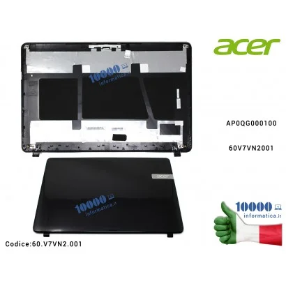 60.V7VN2.001 Cover LCD [NERO] ACER TravelMate P253 P253-E P253-M TMP253-E TMP253-M TMP253-MG AP0QG000100 60V7VN2001