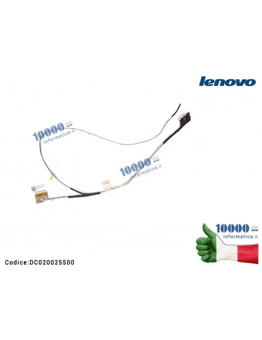 5C10J30955 Cavo Flat LCD LENOVO IdeaPad U31-70 500S 500S-13ISK 500S-13 DC020025500 (13,3") 5C10J30955