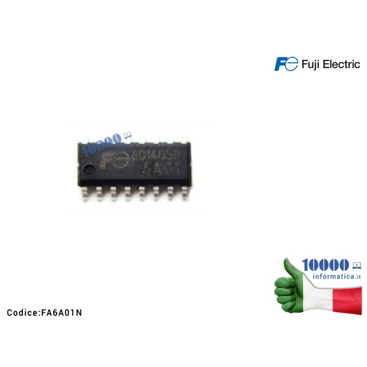 IC Chip FUJI ELECTRIC FA6A01N 6C183K5 SOP-16 FA6A01 FE6A01 6A01 LLC risonanza attuale potere di controllo dei semiconduttori