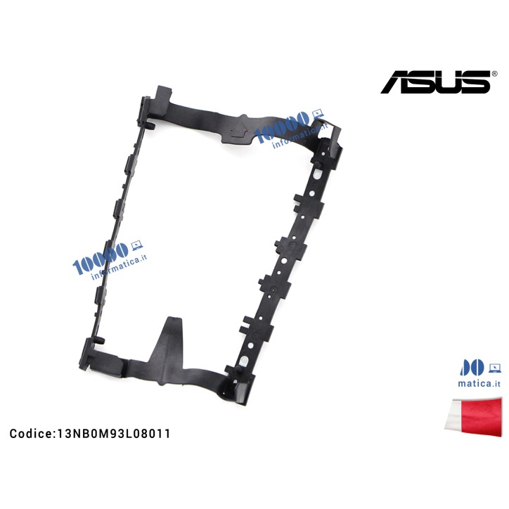 Supporto in Gomma Hard Disk Brackets HDD ASUS VivoBook 15 X512 X512F F512 X512FL F512F X512DA Tray Rubber 13NB0M93L08011