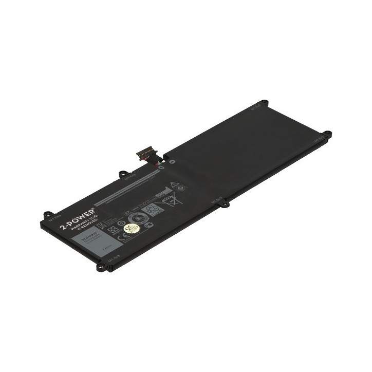 2P-VHR5P Batteria 7.6V 4375mAh Dell Latitude 11 5175, 5179