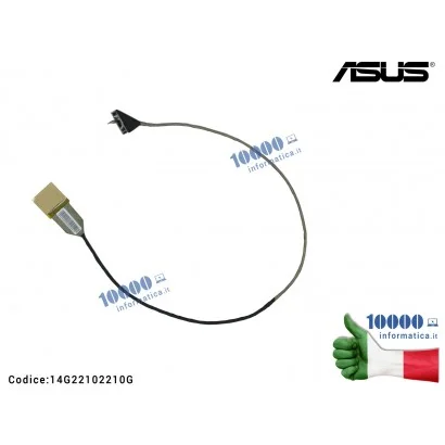 Cavo Flat LCD ASUS 1422-00TA000 [SOLO PER VERSIONE 2D] ROG G73 G73J G73JH G73JW G73SW [2D] 1422-00TA000 1422-00Q00ASA 1422-00PQ0AS 14G22102210N