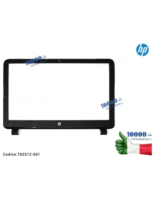 762512-001 Cornice Display Bezel LCD [15,6''] HP 15-P 15T-P 15-P267EL 15-P100DX 15-P066US 15-P263NR 15-P184CA