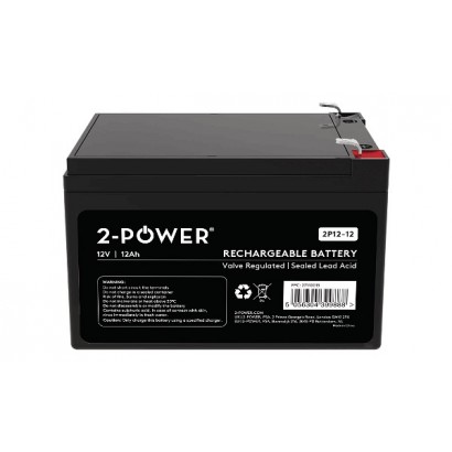2P12-12 2-Power 12V 12Ah...