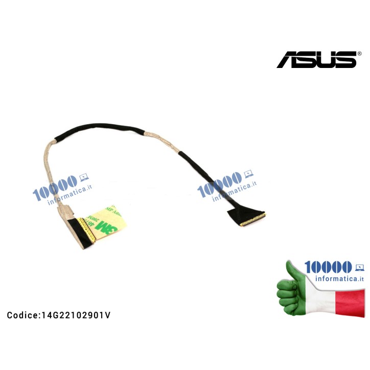 Cavo Flat LCD ASUS U31 U31SD U31JG U31S U31JC U31IG X35S X35J U31F U31SD U31SG 1422-00YJ000