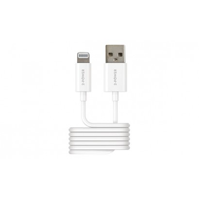 2PUC1M02W 2PUC1M02W 2-Power 1M USB-A to Lightning USB Cavo Various USB Applications