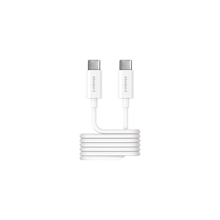 2PUC1M04W 2-Power 1M USB-C to USB-C USB Cavo Various USB Applications