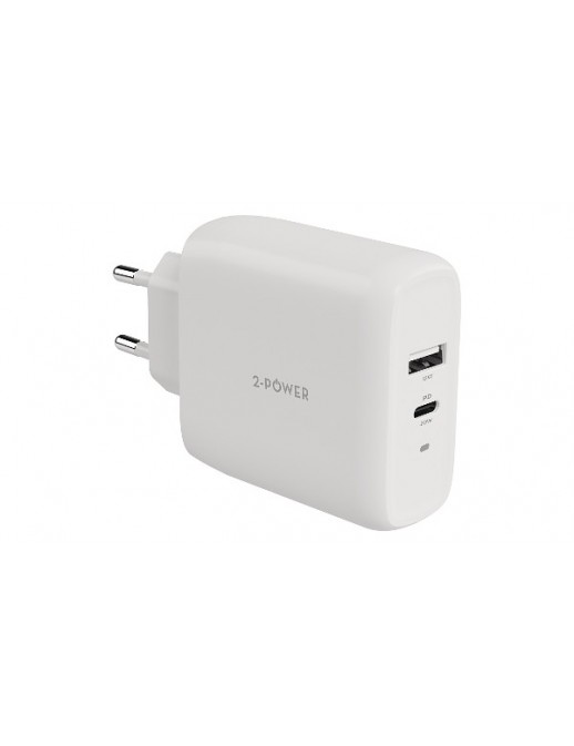 2PWC32W02-EU Wall Charger PD 20W USB-C & 12W USB-A General Consumer Electronics