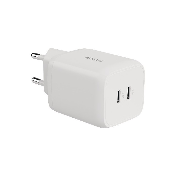 2PWC65W02G-EU Wall Charger PD 65W GaN 2 x USB-C General Consumer Electronics