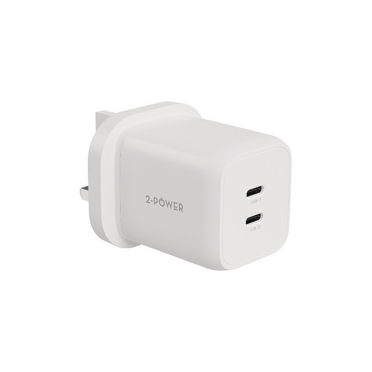 2PWC65W02G-UK Wall Charger PD 65W GaN 2 x USB-C General Consumer Electronics