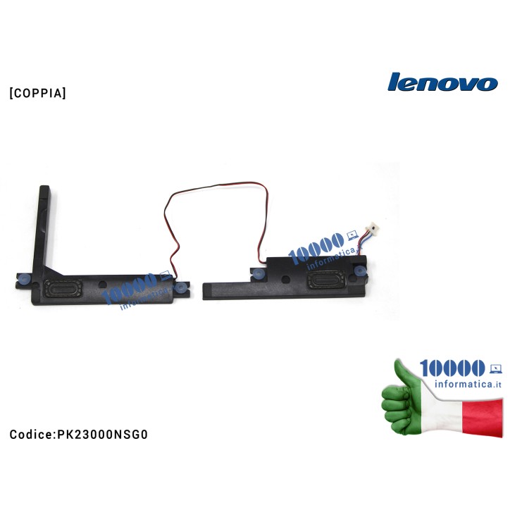 Altoparlanti Speaker LENOVO IdeaPad 310-15 310-15ISK (80SM) 510-15 510-15ISK (COPPIA) R+L