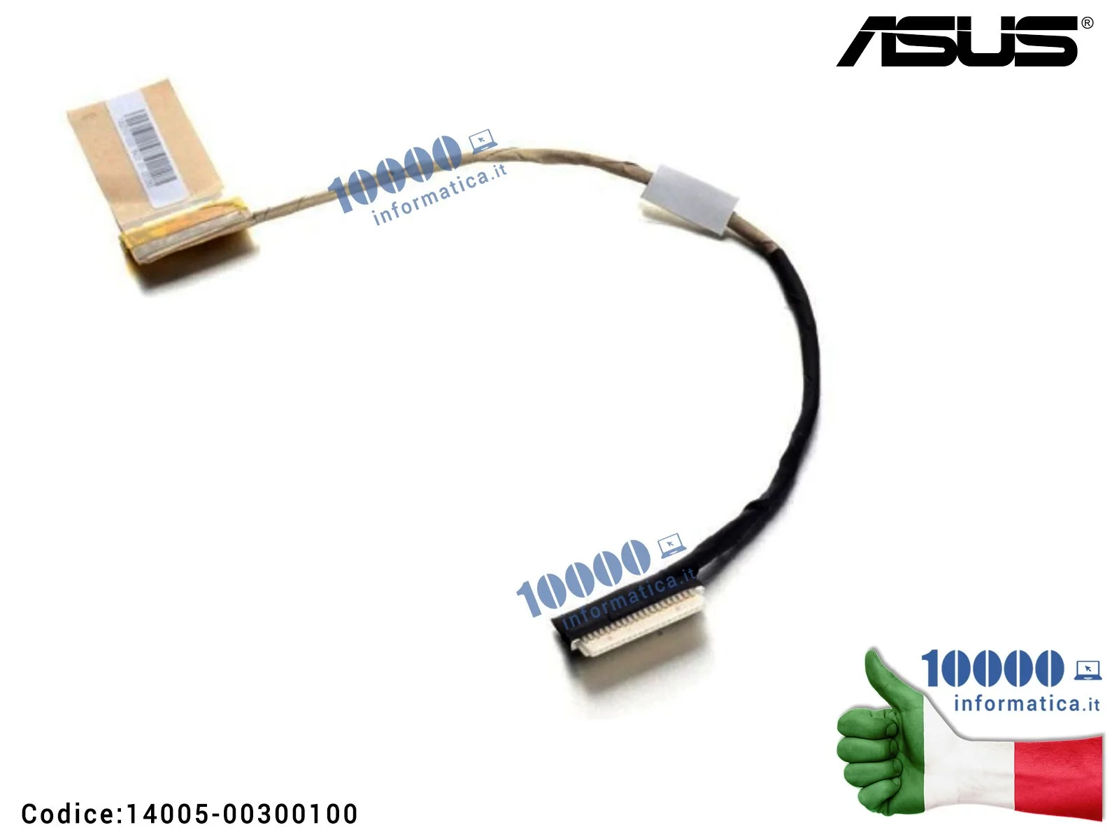 14005-00300100 Cavo Flat LCD ASUS X101 X101H X101CH 14005-00300100 14G225013000