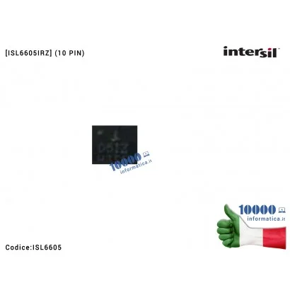 ISL6605IRZ IC Chip INTERSIL ISL ISL6605IRZ 05IZ 6605 IRZA QFN10 QFN-10