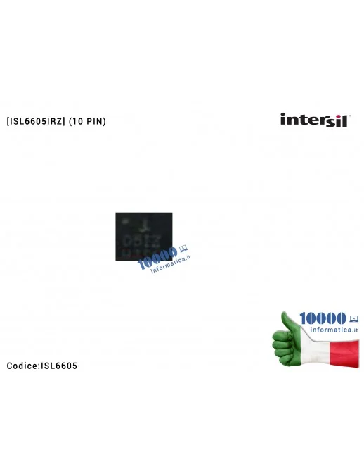 ISL6605IRZ IC Chip INTERSIL ISL6605IRZ 05IZ 6605 IRZA 6605IRZ QFN10 QFN-10