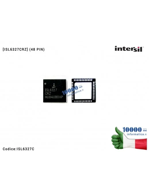 ISL6327C IC Chip INTERSIL ISL6327C ISL6327CR 1SL6327 ISL 327 ISL63Z7 ISL6327 CRZ ISL6327CRZ QFN48 QFN-48