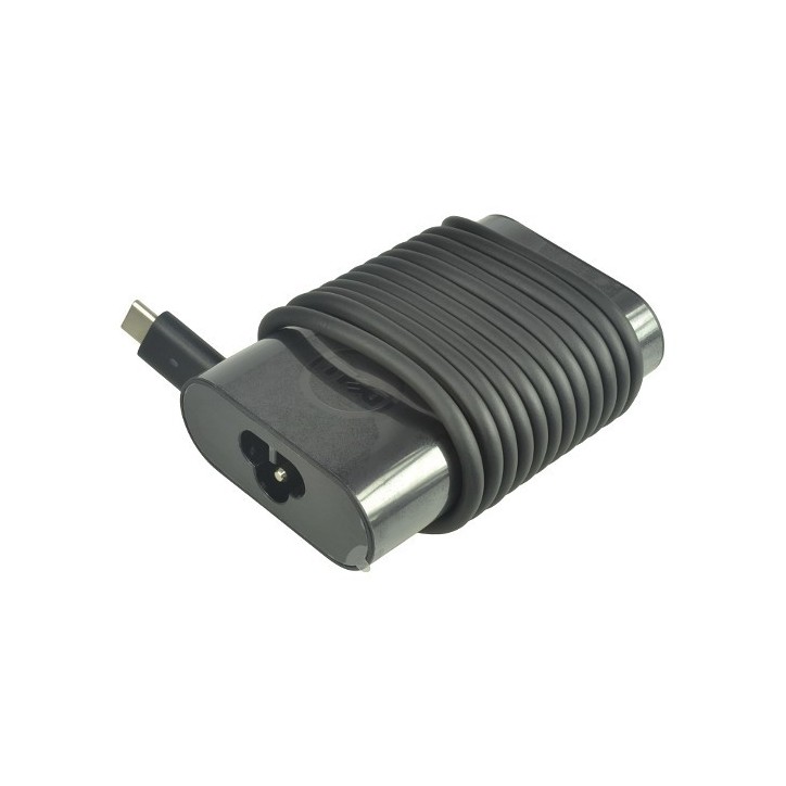 8XTW5 Dell AC Adapter, 30W, 19.5V, 3 Pin, Type C, C5 Straight Power Cord, (with Cord) 08XTW5 C6