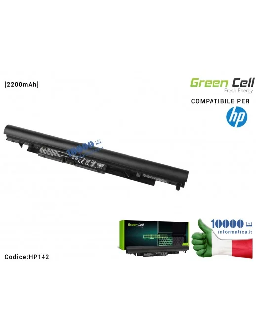 HP142 Batteria HSTNN-DB8F Green Cell Compatibile per HP [2200mAh] 15-BS 15-BW 17-AK 17-BS 240 G6 245 G6 250 G6 255 G6