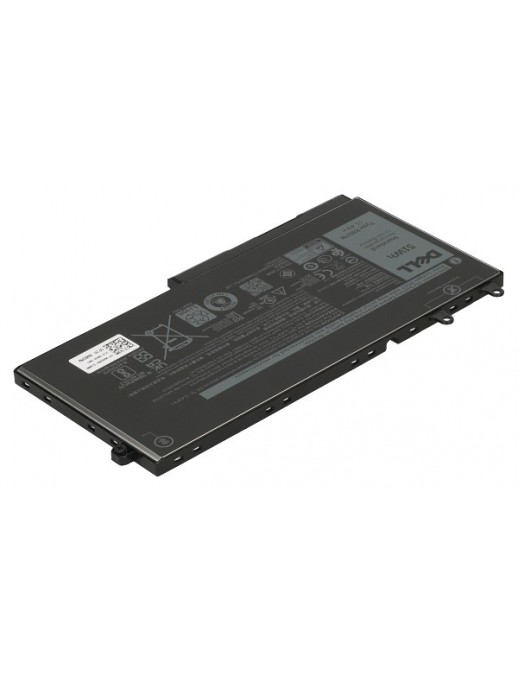 DSP-R8D7N Dell Lithium-Ion battery 51Wh capacity 11.4V voltage 3-cell design compatible with various Dell laptops 51 Wh