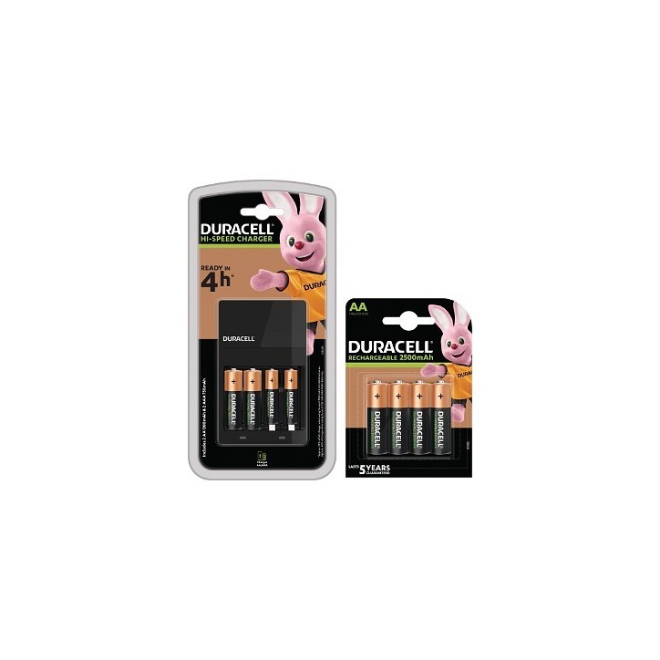 BUN0081A Duracell 4 Hour Charger + 6 AA, 2 x AAA Adatto per Consumer Use BUN0081A Duracell 4 Hour Charger + 6 AA, 2 x AAA Adatto per Consumer Use