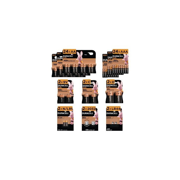 BUN0139A Duracell Mega Family 60 Batteries Pack