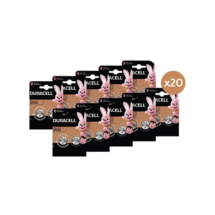 BUN0142A Duracell 2032 - 20 Pack Common Electronics Battery BUN0142A Duracell 2032 - 20 Pack Common Electronics Battery