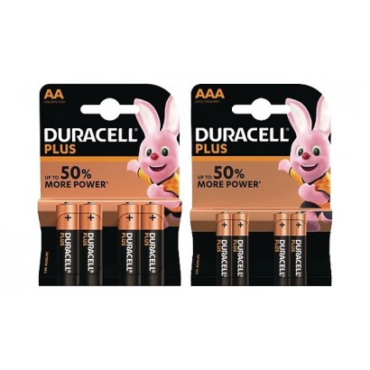 BUN0154A Duracell Duo 8 Pack AA + AAA