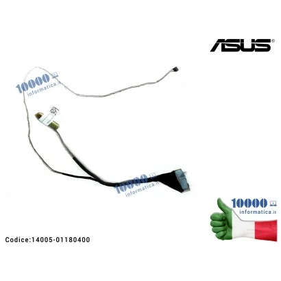 Cavo Flat LCD ASUS VivoBook X200CA K200MA X200MA F200MA DDEX8ELC010 14005-01180400