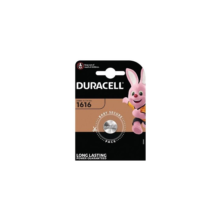 DL1616 Duracell 3V Coin Cell Common Electronics Battery DL1616 Duracell 3V Coin Cell Common Electronics Battery