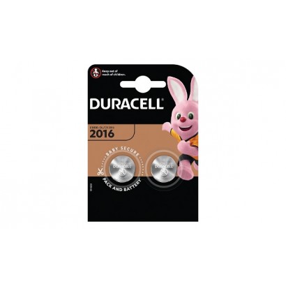 DL2016B2 Duracell 3V Batteria (2 Pack) Common Electronics Battery