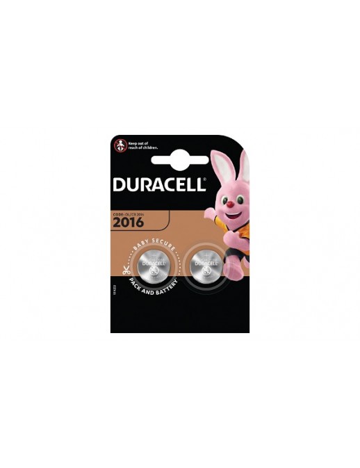 DL2016B2 Duracell 3V Batteria (2 Pack) Common Electronics Battery