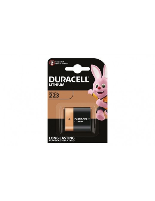 DL223A Duracell 6V Lithium Pack of 1 Common Photographic Battery