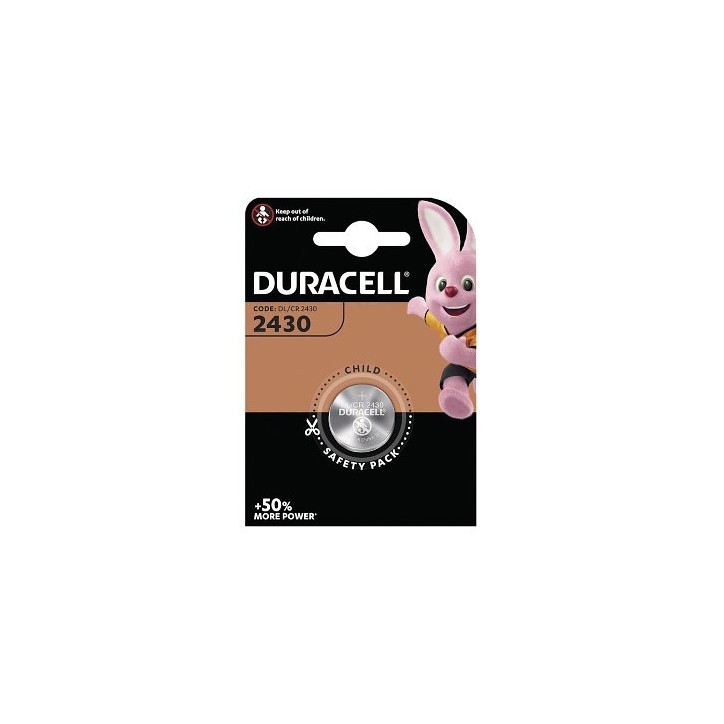 DL2430 Duracell 3V Coin Cell Common Electronics Battery DL2430 Duracell 3V Coin Cell Common Electronics Battery