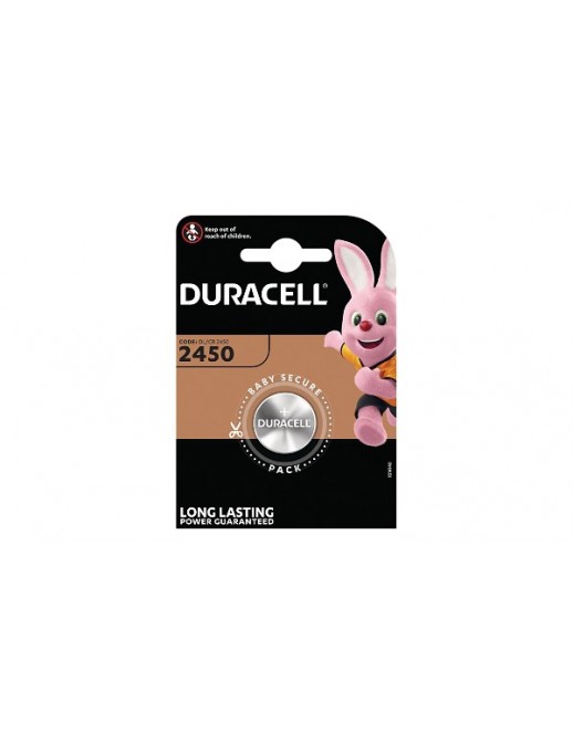DL2450 DL2450 Duracell 3V Coin Cell (1 Pack) Common Electronics Battery