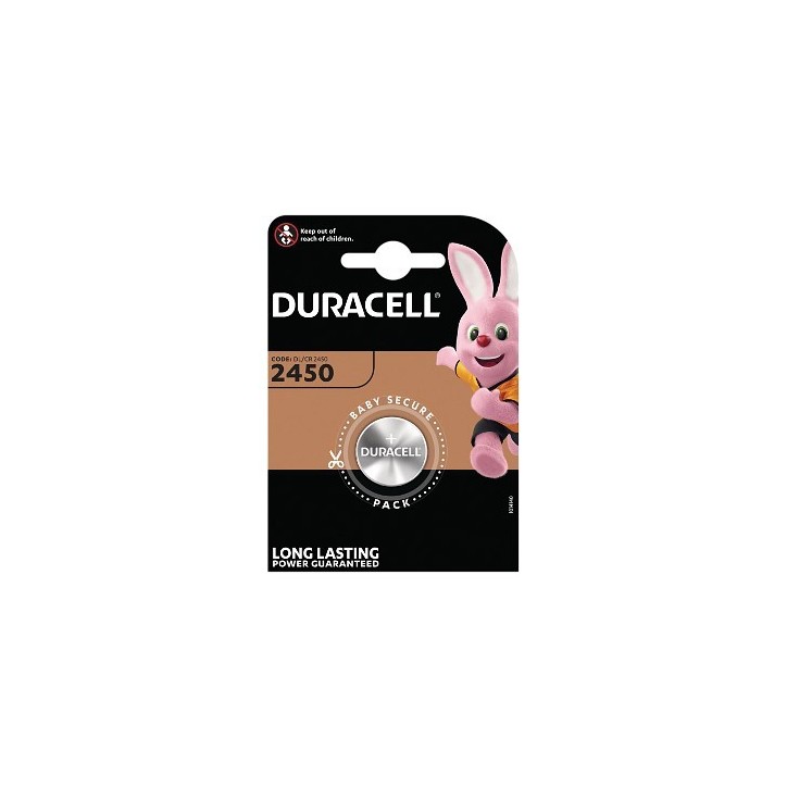 DL2450 Duracell 3V Coin Cell (1 Pack) Common Electronics Battery