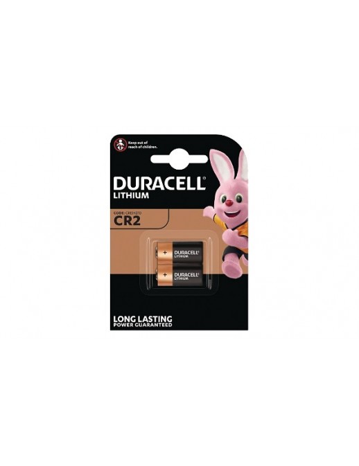 DLCR2-X2 Duracell Ultra Power Lithium 2 Pack Common Photographic Battery