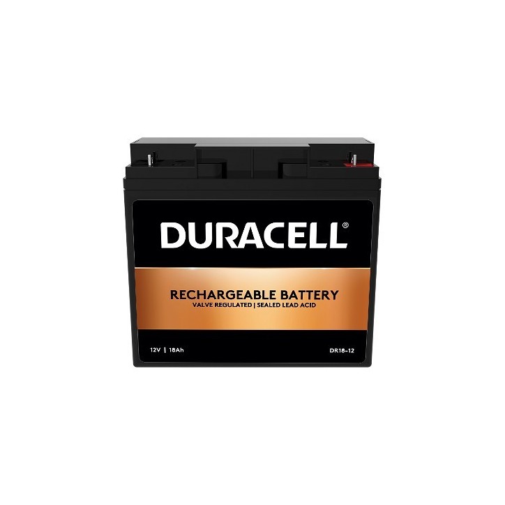DR18-12 Duracell 12V 18Ah VRLA Batteria Adatto per Multiple UPS Applications