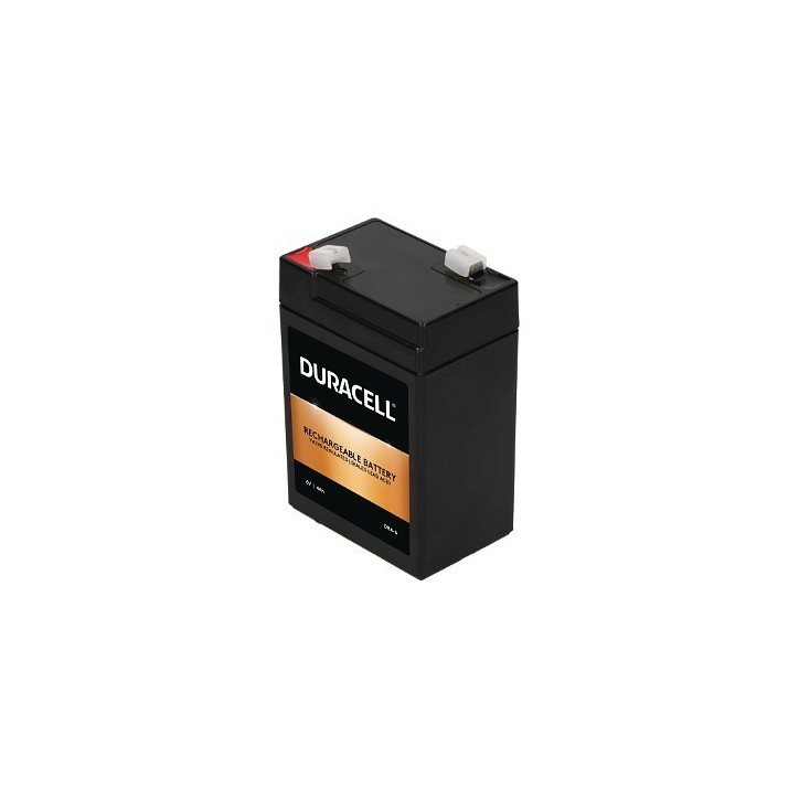 DR4-6 Duracell 6V 4Ah VRLA Security Batteria Security & Alarm Systems