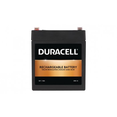 DR5-12 Duracell 12V 5Ah VRLA Security Batteria Security & Alarm Systems