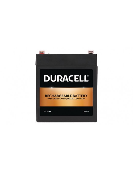 DR5-12 Duracell 12V 5Ah VRLA Security Batteria Security & Alarm Systems