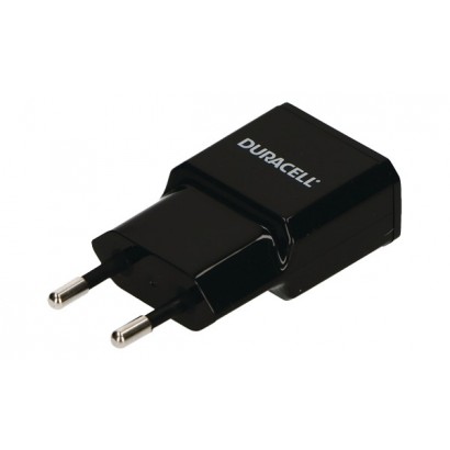 DRACUSB1-EU DRACUSB1-EU Duracell 1A USB Smartphone Wall Charger Adatto per All Apple & Android Smartphones