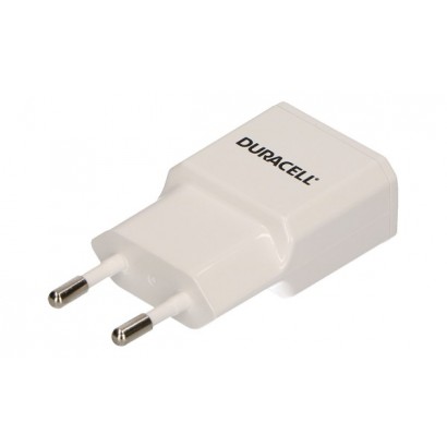 DRACUSB1W-EU Duracell 1A USB Smartphone Wall Charger Adatto per All Apple & Android Smartphones