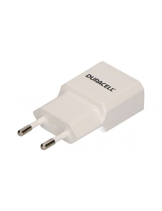 DRACUSB1W-EU Duracell 1A USB Smartphone Wall Charger Adatto per All Apple & Android Smartphones