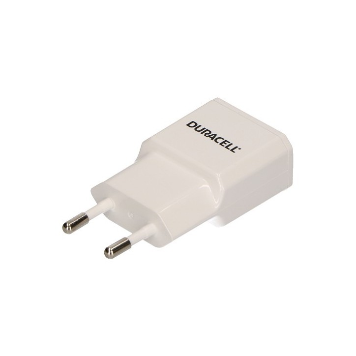 DRACUSB1W-EU Duracell 1A USB Smartphone Wall Charger Adatto per All Apple & Android Smartphones