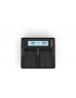 DRC6103 DRC6103 Duracell LED Dual DSLR Batteria Charger Adatto per Canon LP-E6, LP-E6N, LP-E6NH