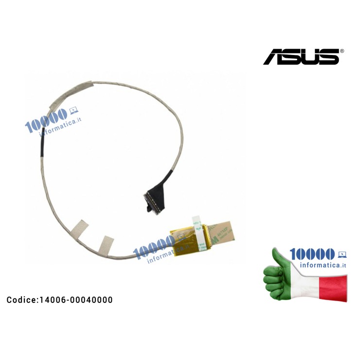 Cavo Flat LCD ASUS [VERSIONE 2D] ROG G75 G75VW G75VX G75VM G75VN [2D] 1422-016A000