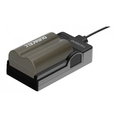 DRN5924 DRN5924 Duracell Digital Camera Batteria Charger Adatto per Nikon EN-EL3e, Olympus BL (Retroilluminata)M-1