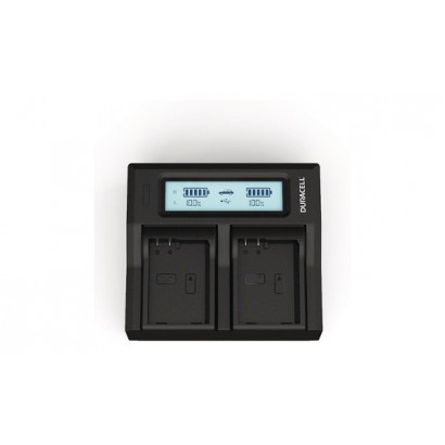 DRN6112 DRN6112 Duracell LED Dual DSLR Batteria Charger Adatto per Nikon EN-EL14