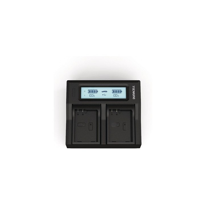 DRN6112 Duracell LED Dual DSLR Batteria Charger Adatto per Nikon EN-EL14