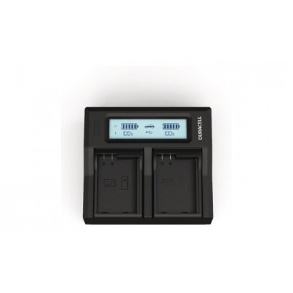 DRN6113 DRN6113 Duracell LED Dual DSLR Batteria Charger Adatto per Nikon EN-EL15